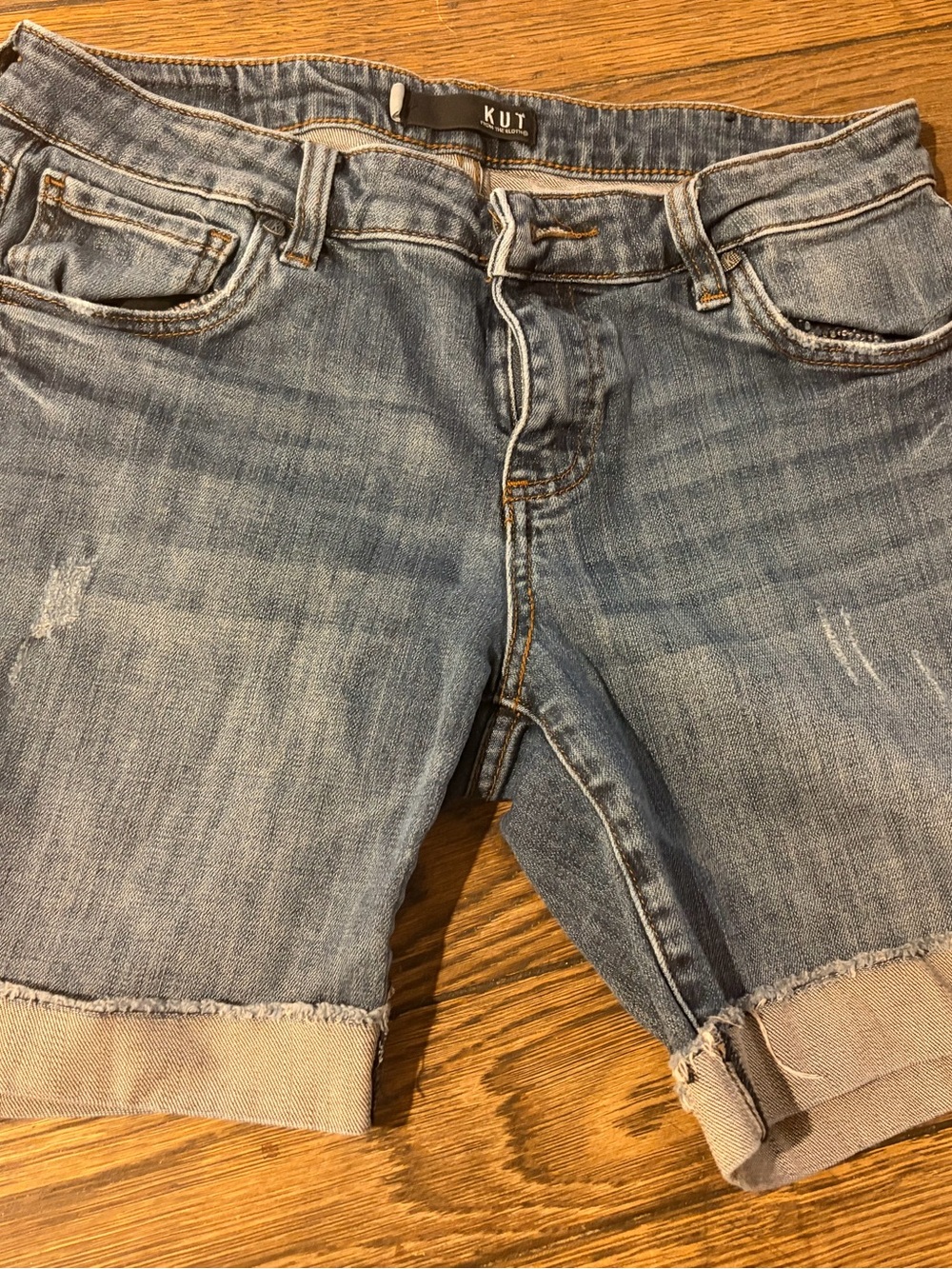 Kut from the Kloth Catherine Boyfriend Shorts!